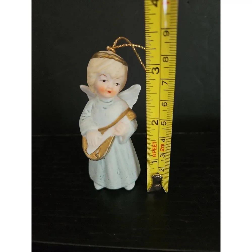 Vintage Guardian‎ Angel Ornament Porcelain